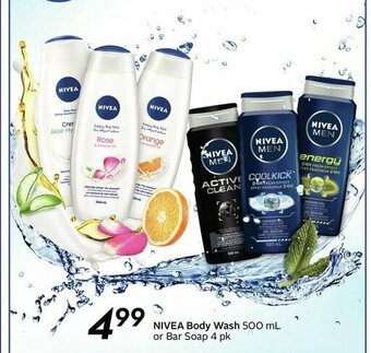 Sobeys Nivea Body Wash offer