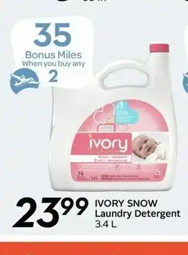 Sobeys Ivory Snow Laundry Detergent offer