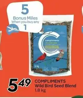 Sobeys Compliments Wild Bird Seed Blend offer