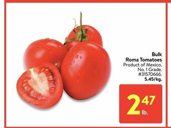 Walmart Bulk Roma Tomatoes offer