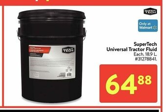 Walmart SuperTech Universal Tractor Fluid offer