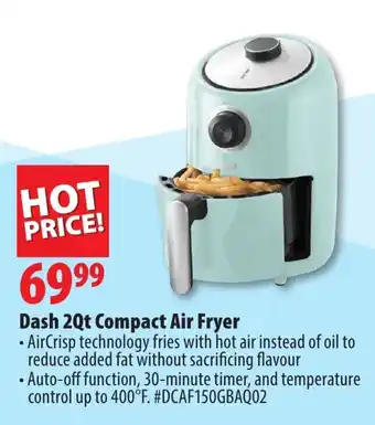 London Drugs Dash 2Qt Compact Ait Fryer offer