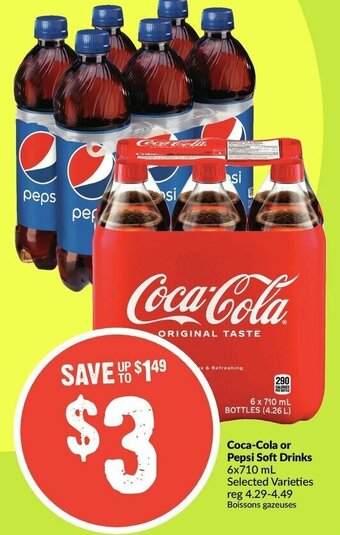 FreshCo Coca-Cola or Pepsi Soft Drinks offer