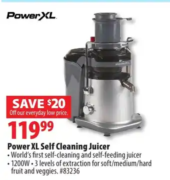 Power XL Self Cleaning Juicer