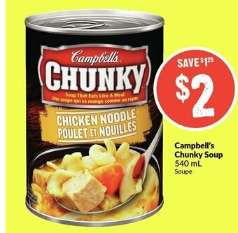 FreshCo Campbell's Chunky Soup offer