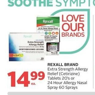 Rexall Rexall Brand offer