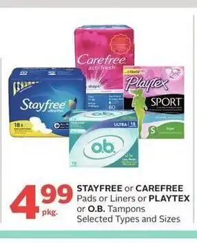 Rexall Stayfree Carefree offer