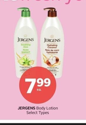 Rexall Jergens offer