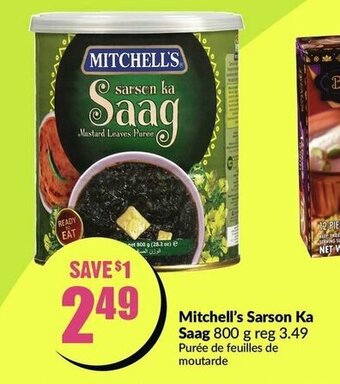 FreshCo Mitchell's sarson ka saag offer