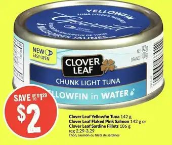 FreshCo Clover leaf yellowfin tuna offer
