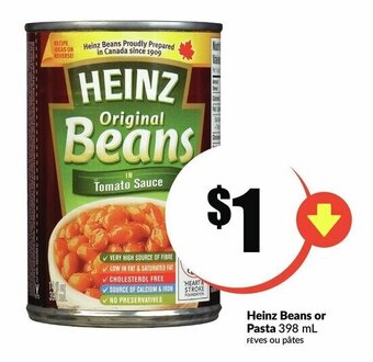FreshCo Heinz beans or pasta offer