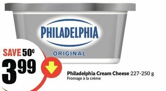 FreshCo Philadelphia cream cheese offer