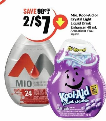 FreshCo Mio, kool-aid or crystal light offer