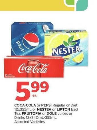 Rexall COCA-COLA or PEPSI Regular or Diet offer
