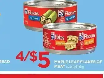 Lawtons Drugs Maple Leaf Flakes Of Meat offer