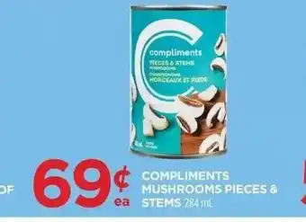 Lawtons Drugs Compliments Mushrooms Pieces & Stems offer
