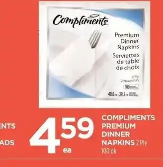 Compliments Premium Dinner Napkins