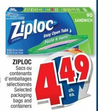 Jean Coutu Ziploc offer