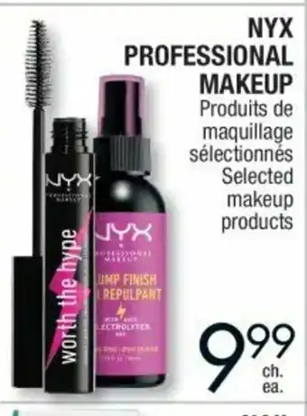 Jean Coutu Nyx Professional Makeup Produits de Maquillage offer