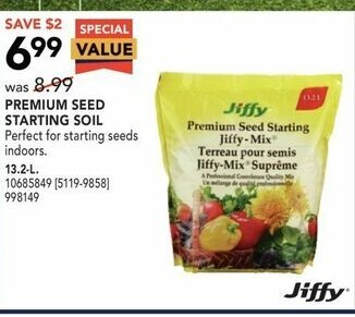 RONA Premium Seed Starting Soil offer