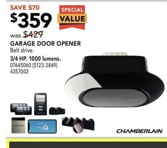 RONA Garage Door Opener offer