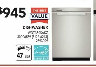 RONA Dishwasher offer