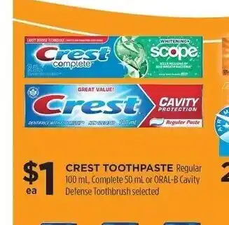 Crest Toothpaste Regular