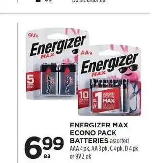 Energizer Max Econo Pack Batteries