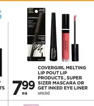Lawtons Drugs Covergirl Melting LIp Pout Lip Products offer