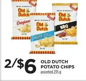 Lawtons Drugs Old Dutch Potato Chips offer