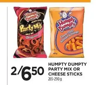 Humpty Dumpty Party Mix Or Cheese Sticks