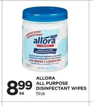 Allora All Purpose Disinfectant Wipes