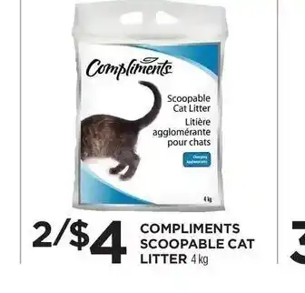 Compliments Scoopable Cat LItter