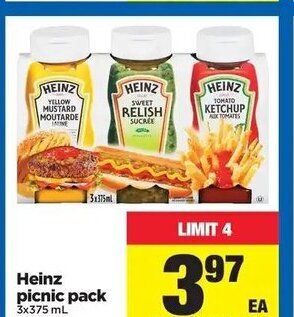 Real Canadian Superstore Heinz PIcnic Pack offer