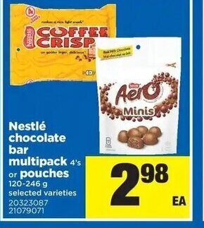 Real Canadian Superstore Nestle chocolate bar multipack offer
