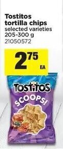 Real Canadian Superstore Tostitos tortilla chips offer