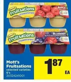 Real Canadian Superstore Mott's fruitsations offer