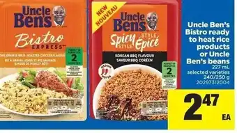Real Canadian Superstore Uncle ben;s bistro ready to heat rice products offer