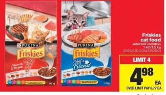 Real Canadian Superstore Friskies cat food offer