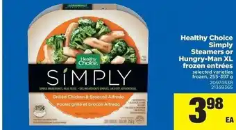 Real Canadian Superstore Healthy choice simply steamers or hungry man offer
