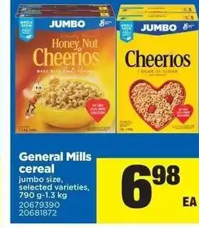 Real Canadian Superstore General mills cereals offer