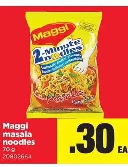 Real Canadian Superstore Maggi masala noodles offer