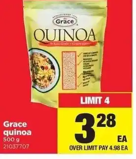 Real Canadian Superstore Grace quinoa offer