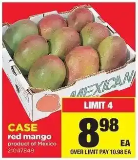 Real Canadian Superstore Case red mango offer