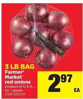 Real Canadian Superstore Farmer market red onions offer