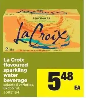 Real Canadian Superstore La croix flavoured sparkling water offer