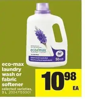 Real Canadian Superstore Eco-max laundry wash or fabric softener offer