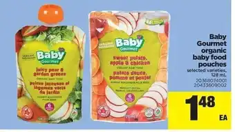 Real Canadian Superstore Baby gourment organic baby food pouches offer
