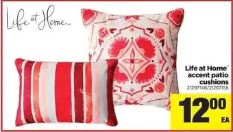 Real Canadian Superstore Accent patio cushions offer