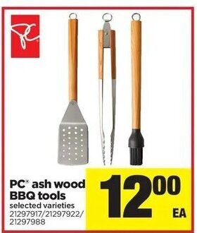 Real Canadian Superstore Pc ash wood bbq tools offer